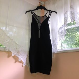 Black mesh Dress